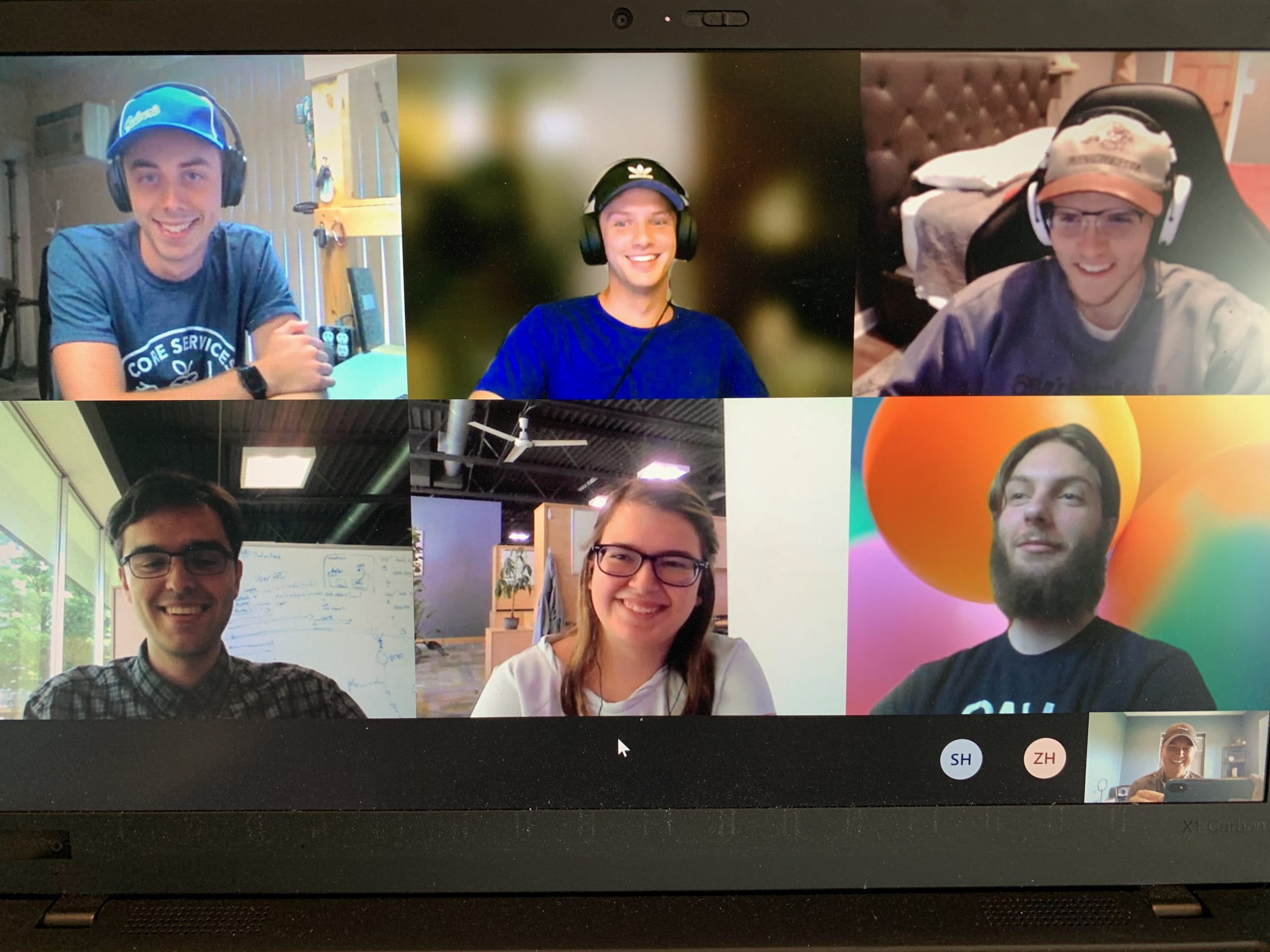 DornerWorks interns communicate with the team over Microsoft Teams.